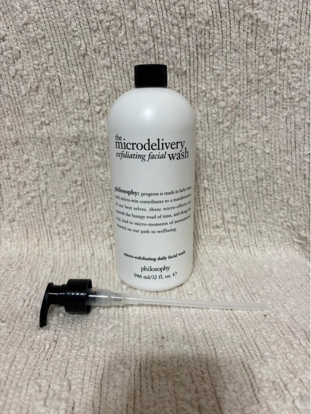 Philosophy Microdelivery Facial Wash Exfoliating Cleanser 32 oz